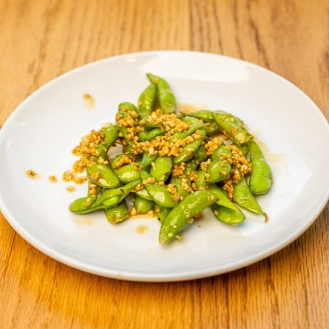 Garlic Edamame.